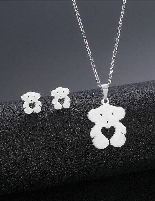 Комплект бижутерии сталь S45189