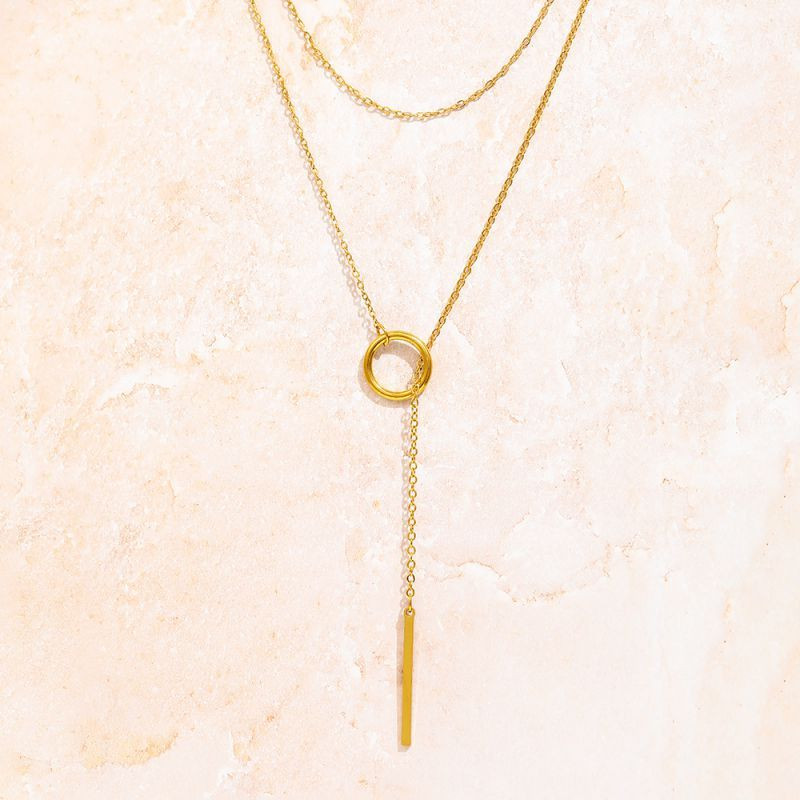 Колье из стали CJP82883