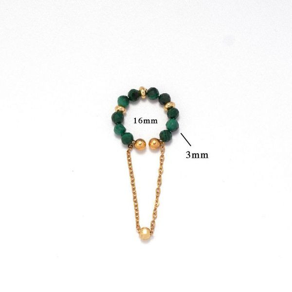 Многослойный кафф с бусинами и цепями CJL42056 Многослойный кафф с бусинами и цепями CJL42056