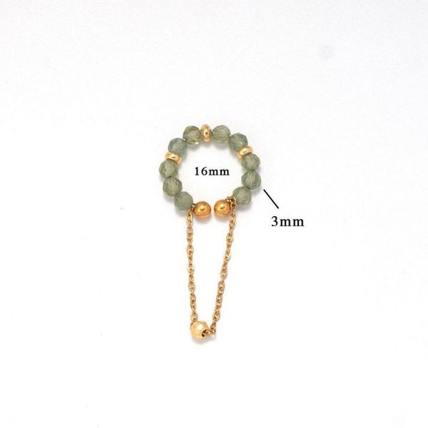 Многослойный кафф с бусинами и цепями CJL42056 Многослойный кафф с бусинами и цепями CJL42056