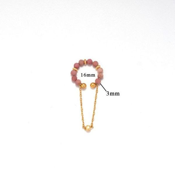 Многослойный кафф с бусинами и цепями CJL42056 Многослойный кафф с бусинами и цепями CJL42056