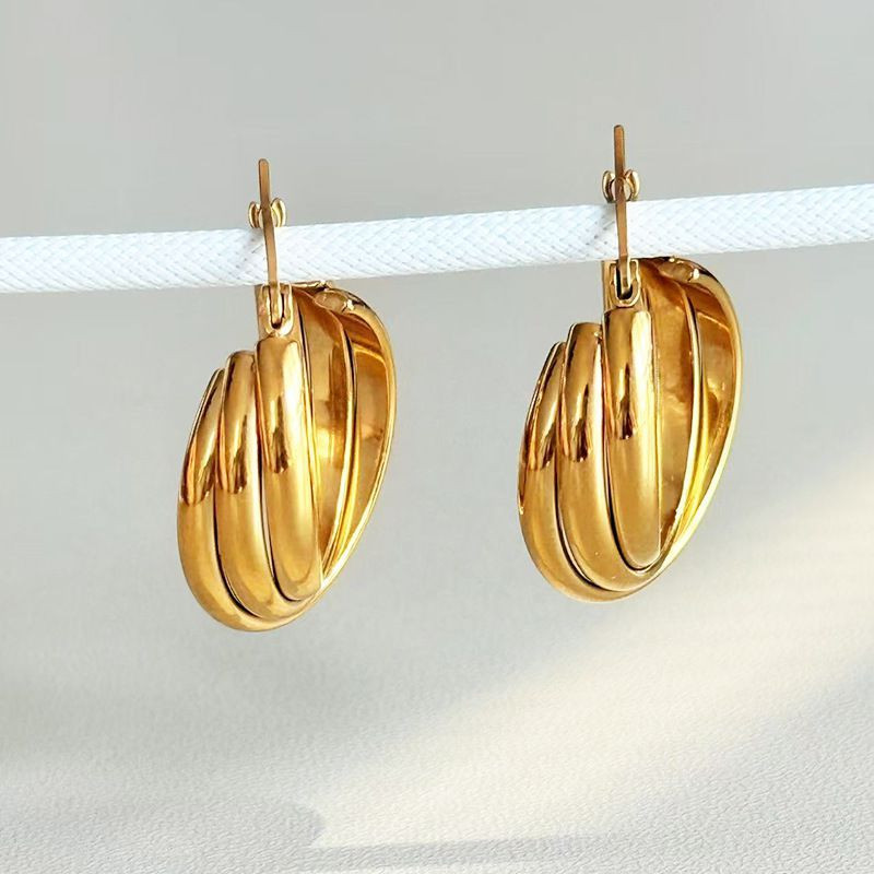 Серьги сталь CJQ31523 Серьги сталь CJQ31523