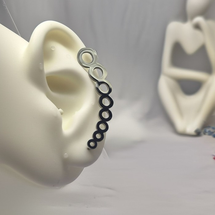 Геометрический кафф Кольца 1J11037CJJ Геометрический кафф Кольца 1J11037CJJ