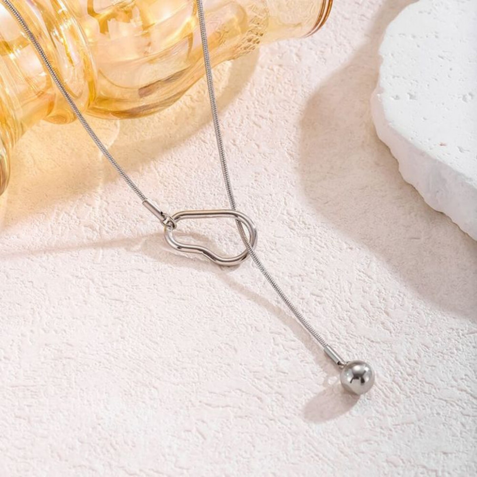 Колье из стали CJJ29755