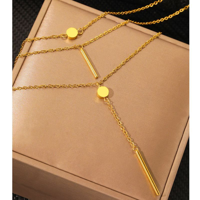 Колье из стали CJM03792 Колье из стали CJM03792