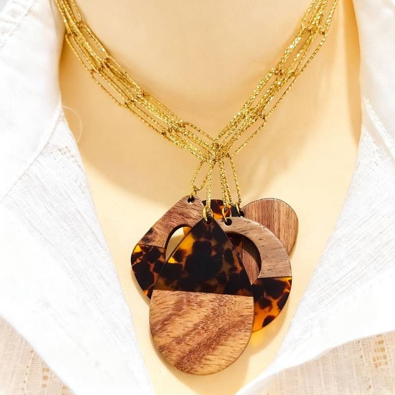 Колье из стали CJT07112