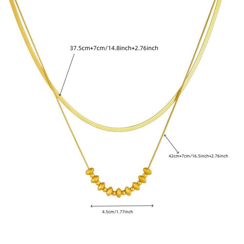 Колье из стали CJR62497