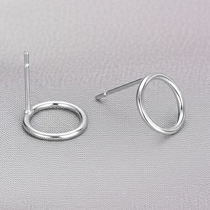 Серьги-пусеты Контурные круги YE15764MSK