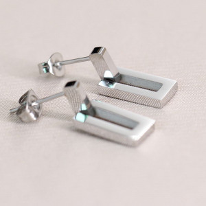 Серьги сталь CJQ17280