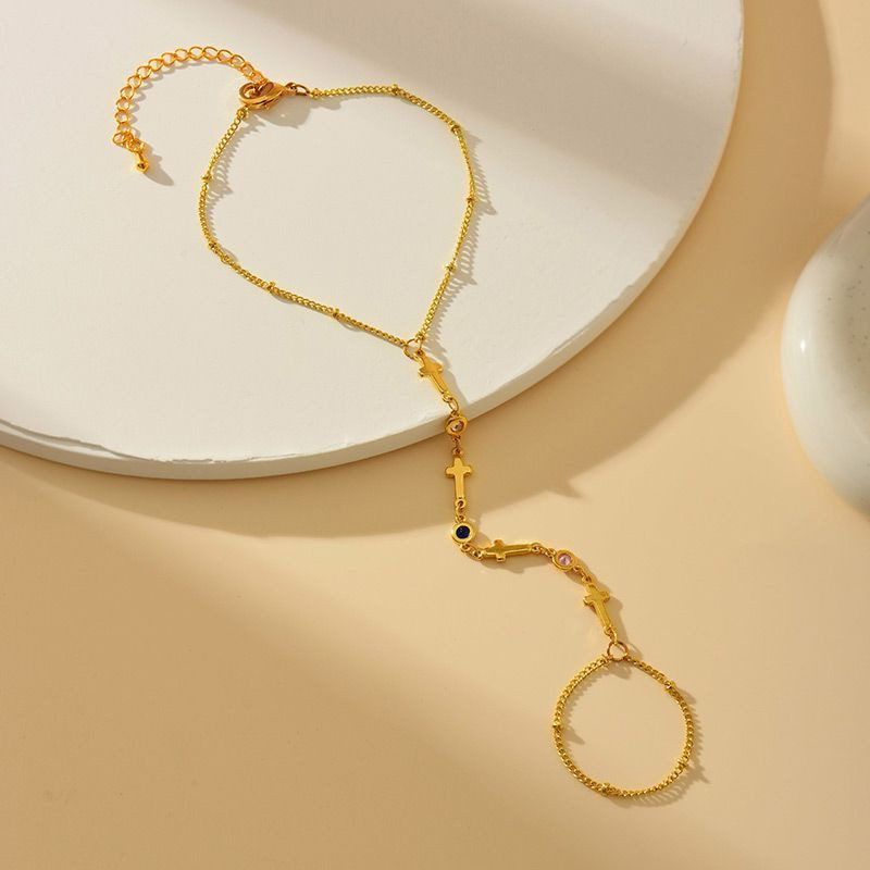 Слейв-браслет гранатовые искры на золотом фоне Слейв-браслет гранатовые искры на золотом фоне