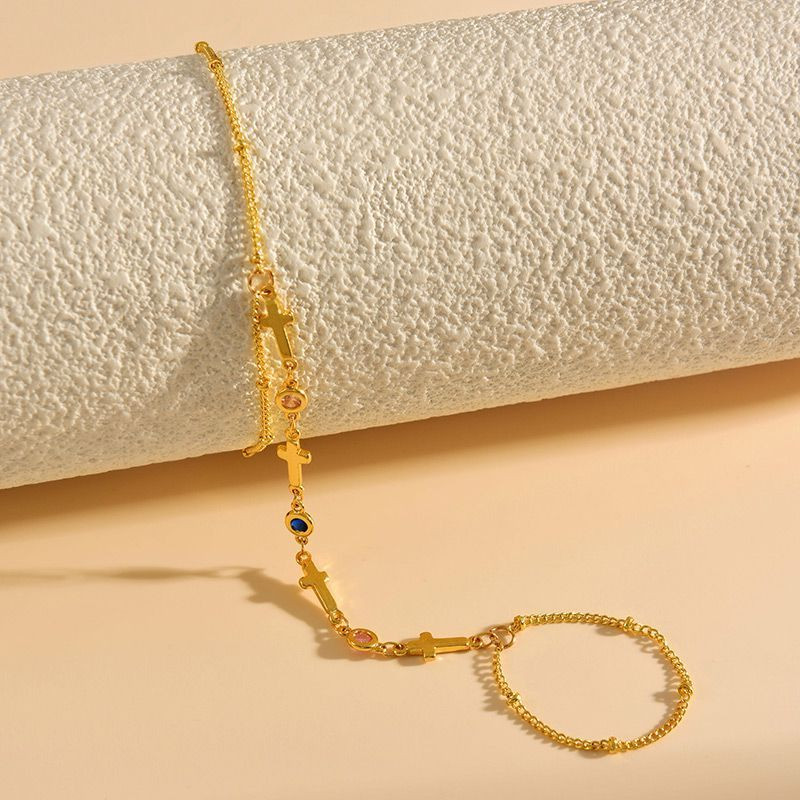 Слейв-браслет гранатовые искры на золотом фоне Слейв-браслет гранатовые искры на золотом фоне