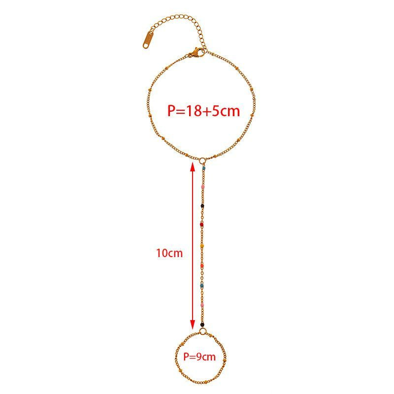 Слейв-браслет гранатовые искры на золотом фоне Слейв-браслет гранатовые искры на золотом фоне