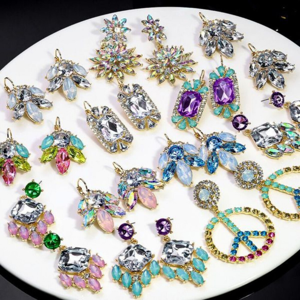 Серьги-гвоздики CJH77469 Серьги-гвоздики CJH77469