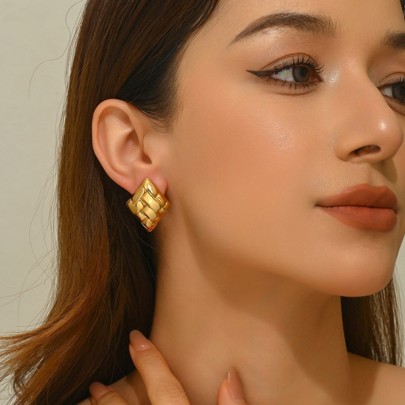 Серьги сталь CJT26582 Серьги сталь CJT26582