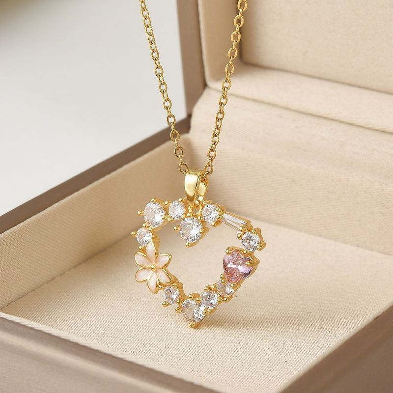 Колье медицинская сталь с напылением золотом 1J10840CJJ Колье медицинская сталь с напылением золотом 1J10840CJJ