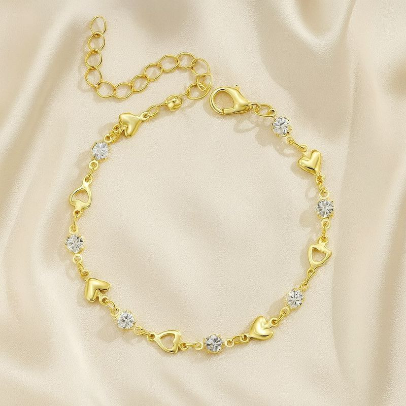 Браслет ювелирный сплав сердце 1J12360CJJ Браслет ювелирный сплав сердце 1J12360CJJ