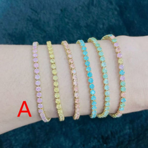 Медный браслет с круглыми звеньями ASUY81744