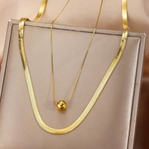 Колье из стали CJP82906 Колье из стали CJP82906