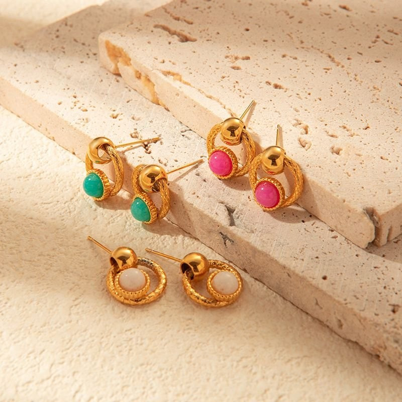 Серьги сталь CJC90868 Серьги сталь CJC90868