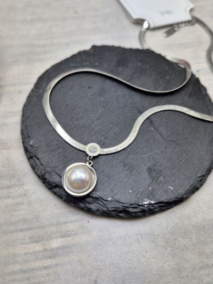 Колье медицинская сталь J10532CJJ Колье медицинская сталь J10532CJJ