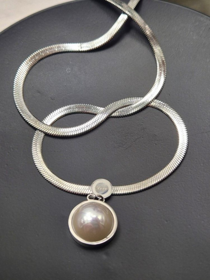 Колье медицинская сталь J10532CJJ Колье медицинская сталь J10532CJJ