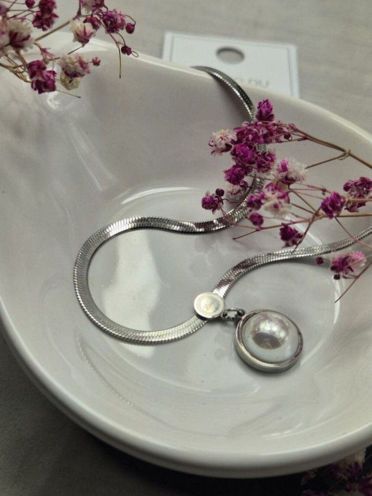 Колье медицинская сталь J10532CJJ Колье медицинская сталь J10532CJJ