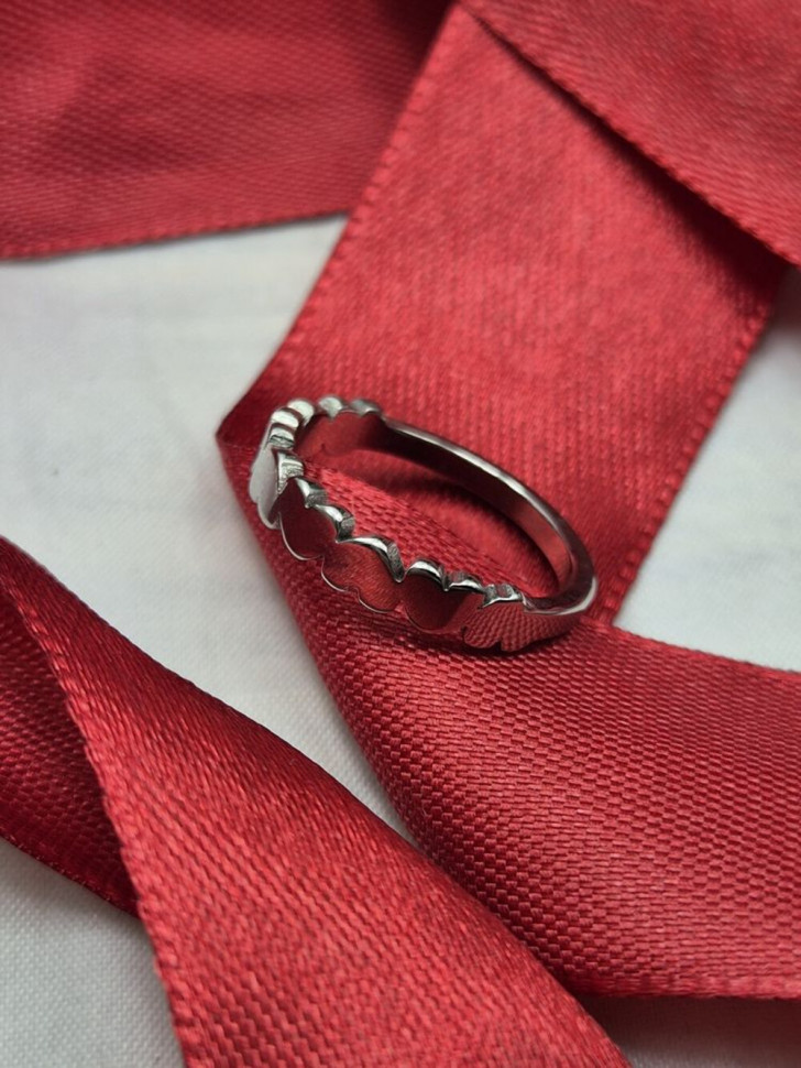 Кольцо медицинская сталь J10342CJJ Кольцо медицинская сталь J10342CJJ