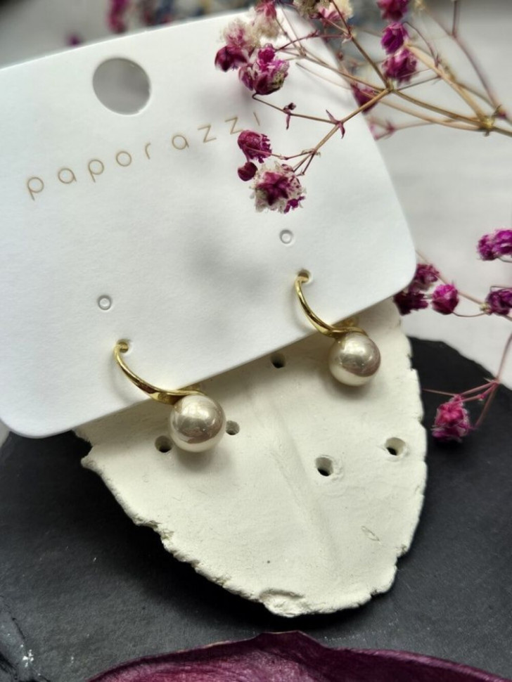 Серьги медь с напылением золотом J10345CJJ Серьги медь с напылением золотом J10345CJJ