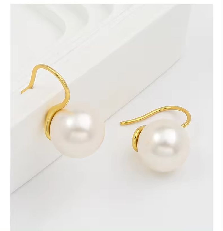 Серьги медь с напылением золотом J10345CJJ Серьги медь с напылением золотом J10345CJJ