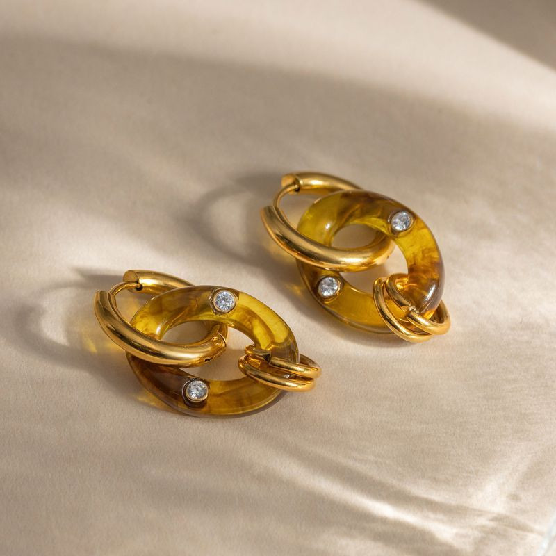 Серьги сталь CJT23157