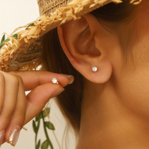 Серьги сталь CJR83595