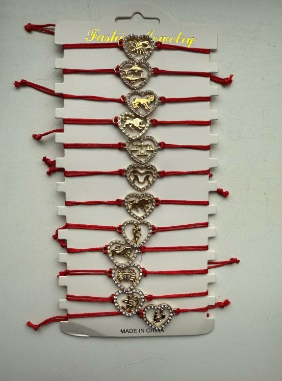 Браслет с красной нитью DNS161026