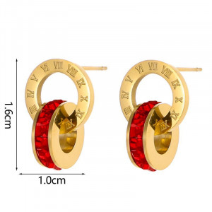 Серьги сталь CJL18267