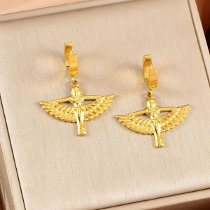 Серьги сталь CJL34019 Серьги сталь CJL34019