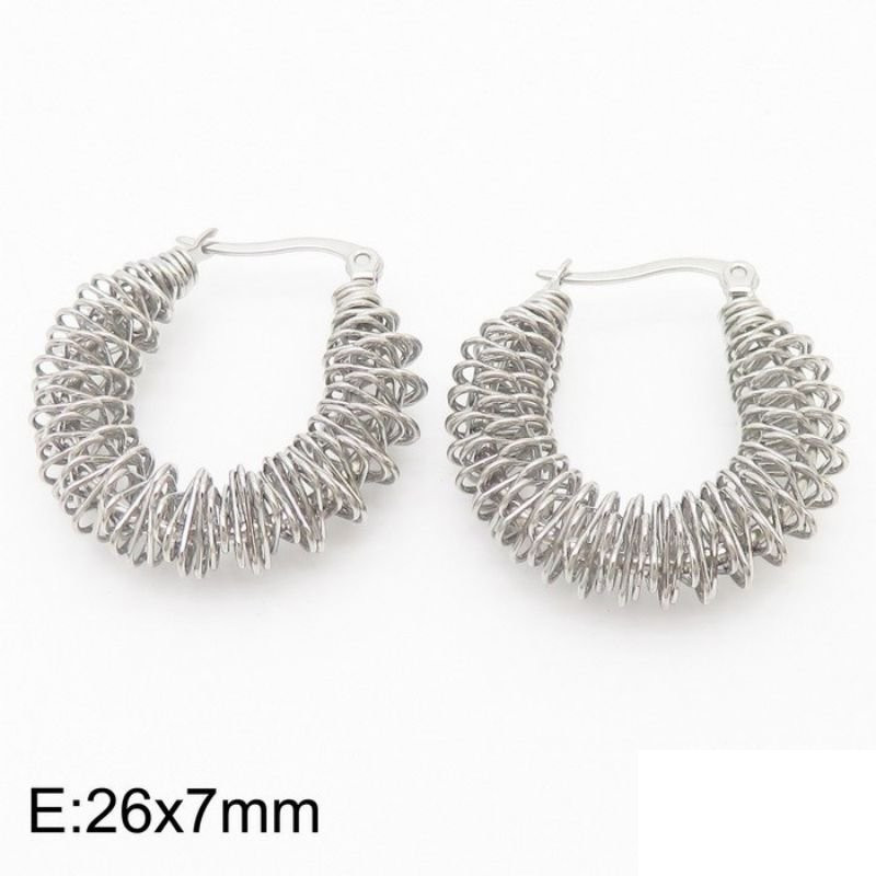 Серьги сталь CJC96990