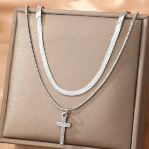 Колье из стали CJL77608 Колье из стали CJL77608