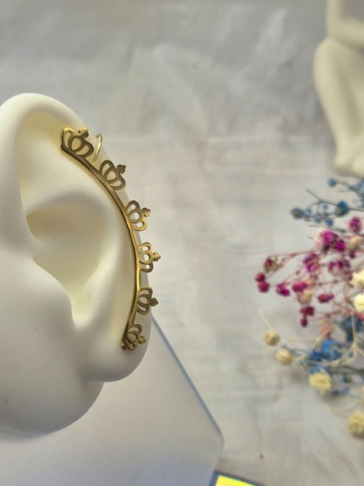 Золотистый кафф-клаймбер Короны 1J11020CJJ