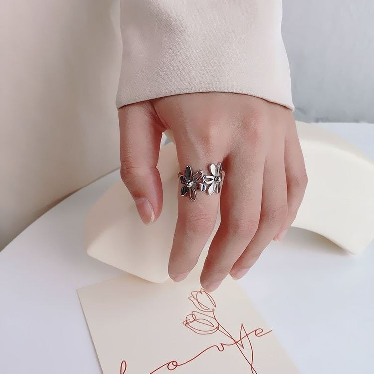 Кольцо медицинская сталь с напылением золотом J11174CJJ