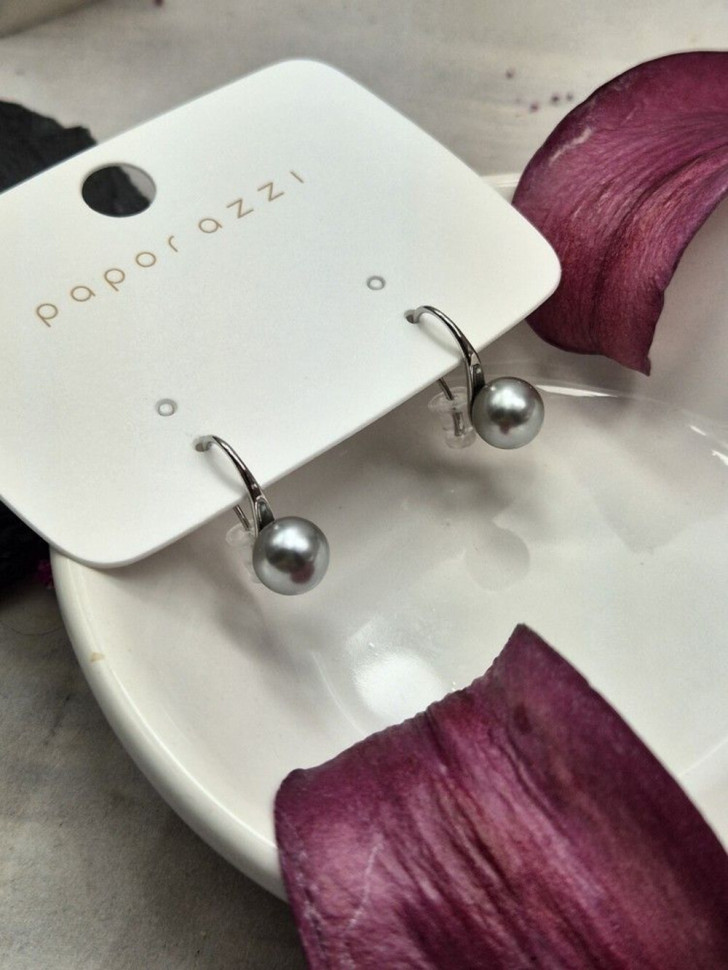 Серьги с шаром на крючке J10346CJJ