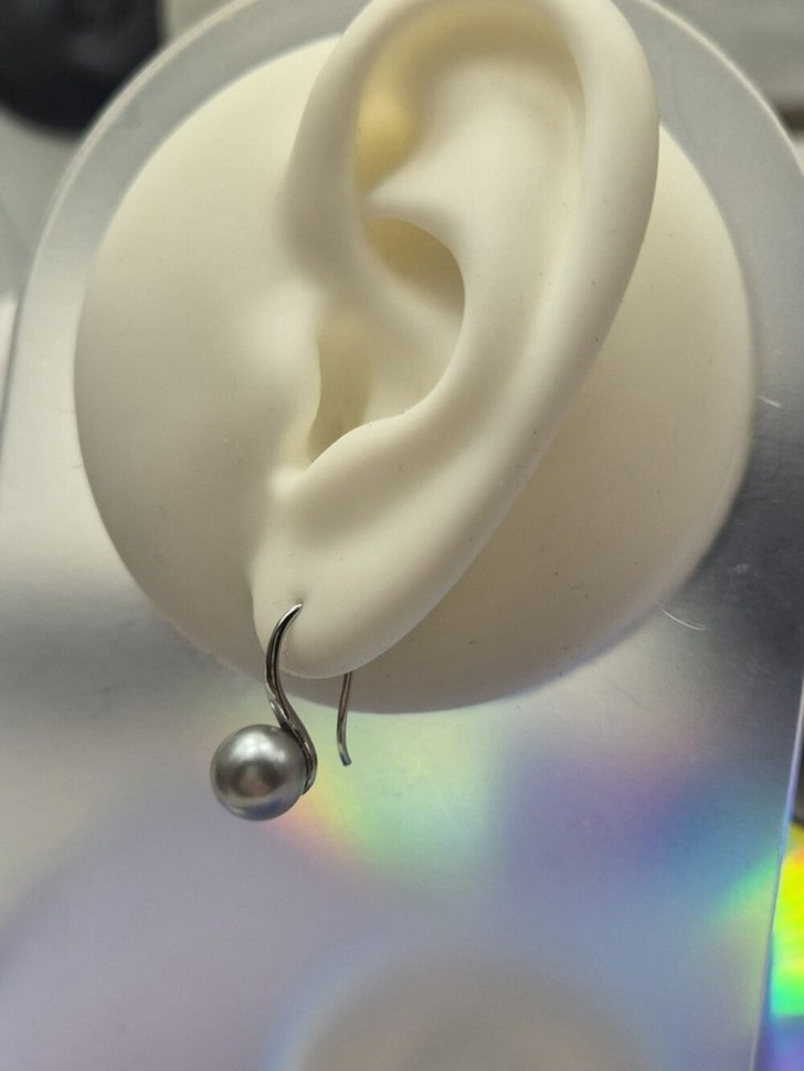 Серьги с шаром на крючке J10346CJJ