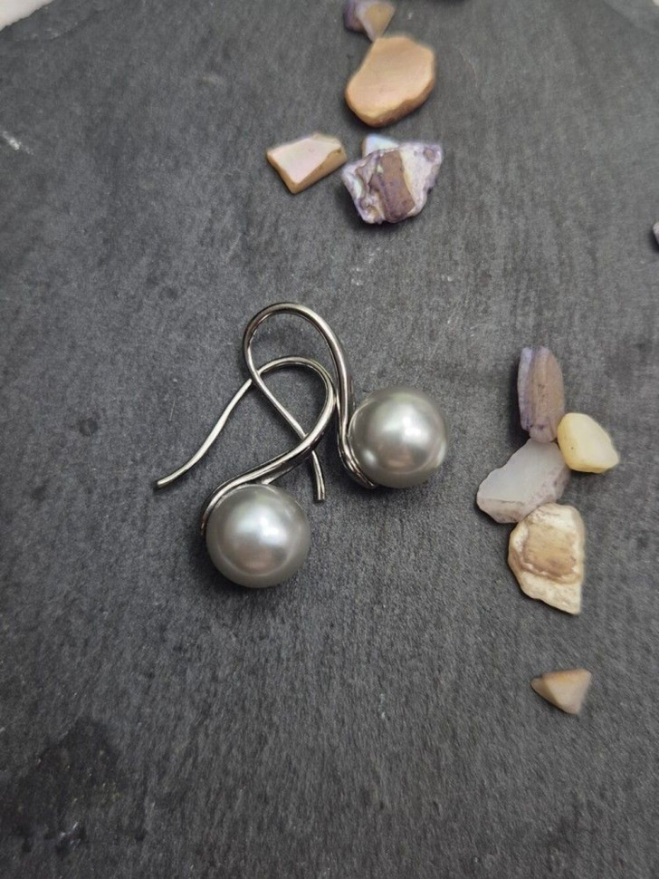 Серьги с шаром на крючке J10346CJJ