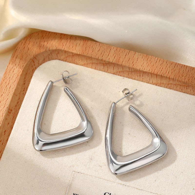 Серьги сталь CJM03760 Серьги сталь CJM03760