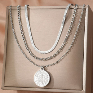 Колье из стали CJM03807 Колье из стали CJM03807