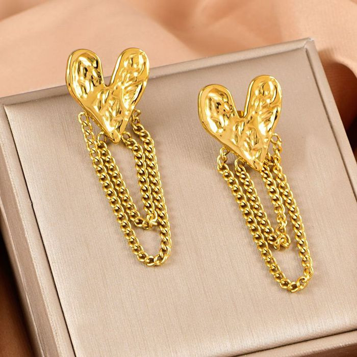 Серьги сталь CJL34032 Серьги сталь CJL34032