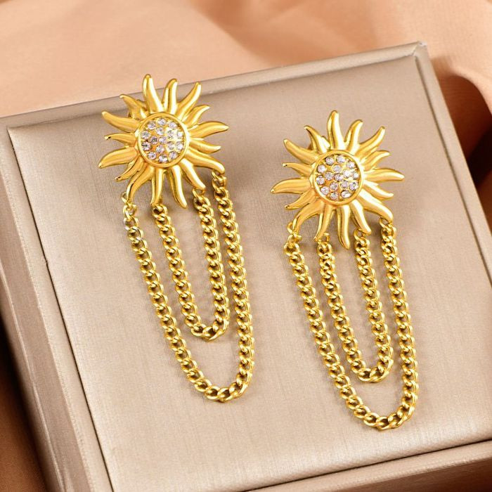 Серьги сталь CJL34032 Серьги сталь CJL34032