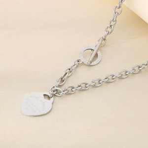 Колье из стали CJJ17478