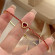 Золотой браслет с разноцветным сердцем ASUY95364 Золотой браслет с разноцветным сердцем ASUY95364