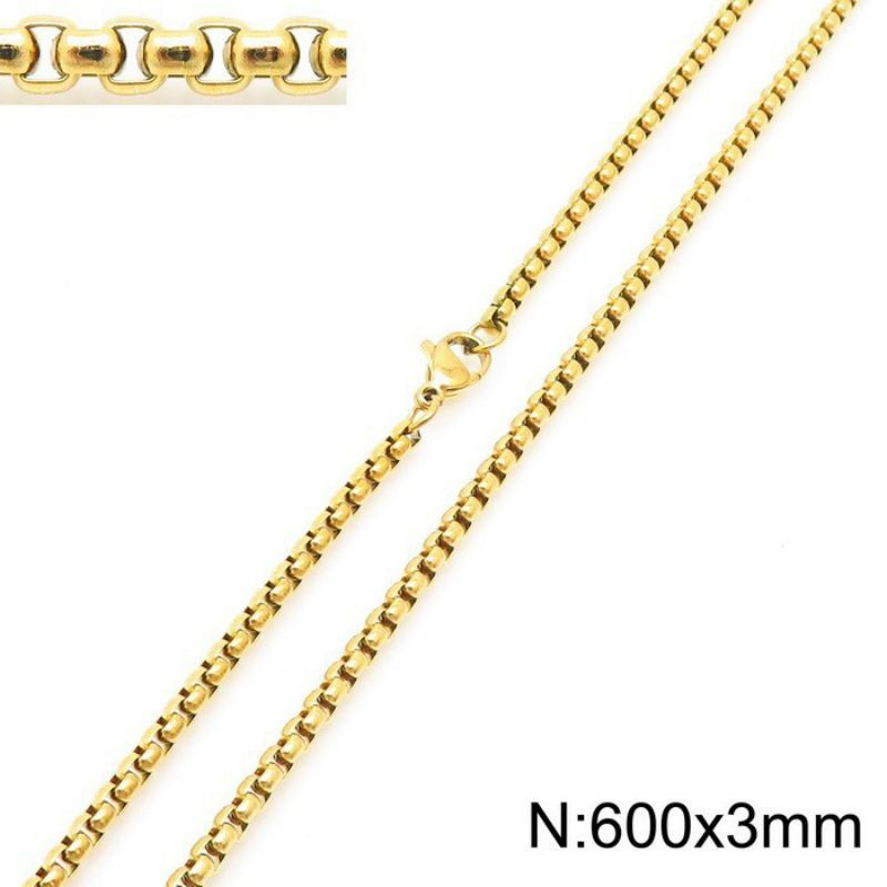 Колье из стали CJH34498