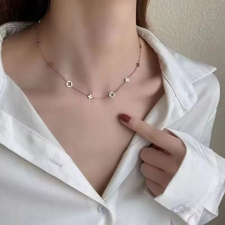 Колье медицинская сталь J10536CJJ