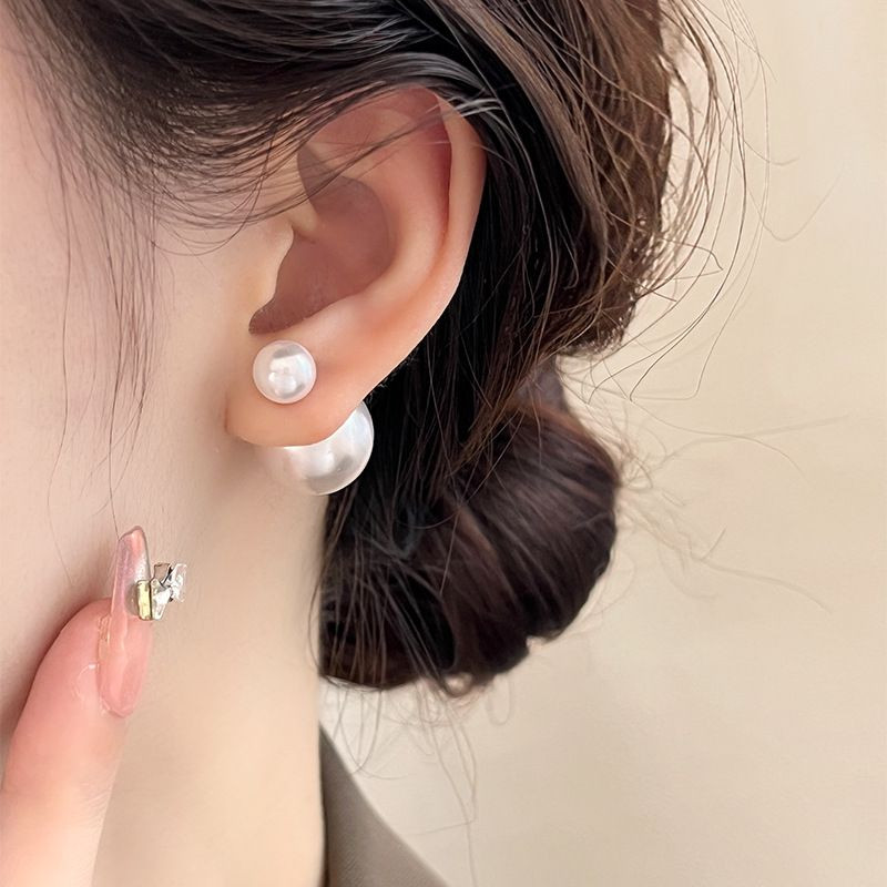 Серьги конго шарики ювелирный сплав 1J11810CJJ Серьги конго шарики ювелирный сплав 1J11810CJJ